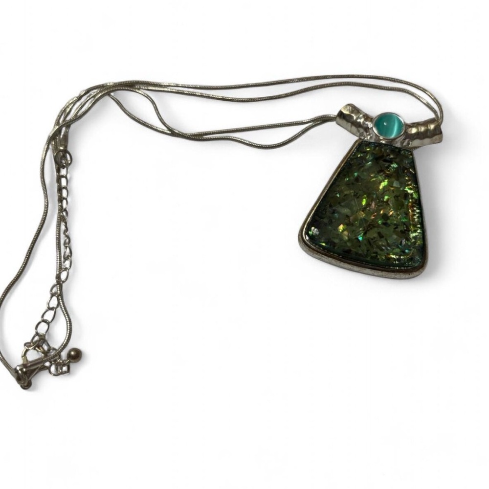 Elegant Green Pendant‎ Necklace